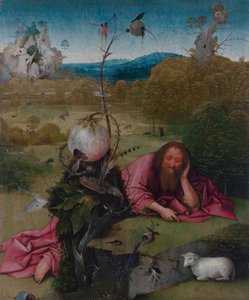 San Juan Bautista en el desierto de Hieronymus Bosch